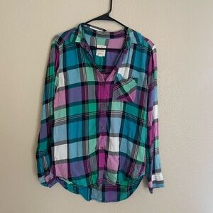Women’s American Eagle Vintage Boyfriend Flannel